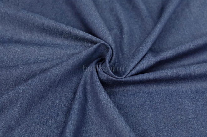 Джинс Denim хлопковый ш-145см 65%хл..,33%п/э,2%спанд.пл.150гр.арт.ТТ23-20231цв.С5 т.синий