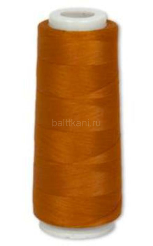 Нитки "Gamma" ХБ-50 100% хлопок 200 я 10 шт. №148 т.оранжевый