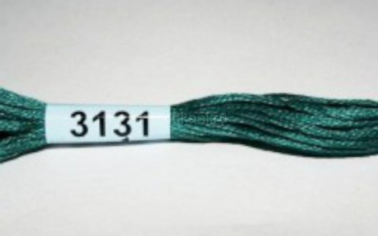 Нитки для вышивания "GAMMA" мулине ( 3071-3172 ) х/б 24 x 8 м №3130 голубой